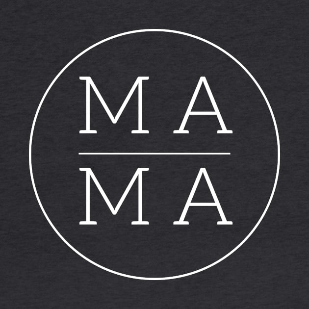 Mama Minimalism Typography by S.Fuchs Design Co.